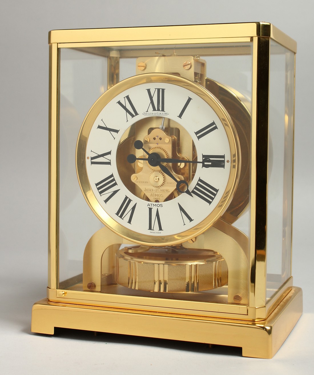 A JAEGER-LECOULTRE ATMOS CLOCK 9ins high, No. 559617.