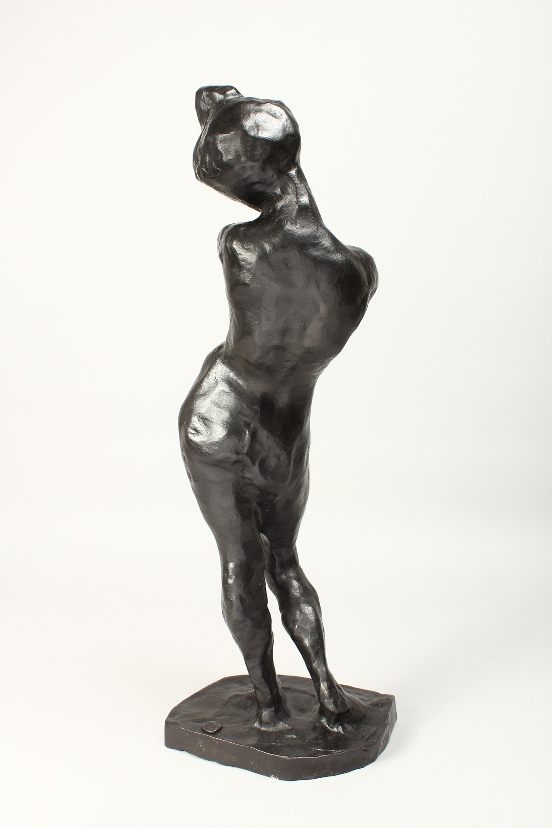 AFTER H. MATISSE (1869 - 1954) FRENCH. BRONZE STANDING NUDE "MADELEINE". Signed, 22ins high. - Image 3 of 8