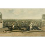 Harris after Herring, The Flying Dutchman and Voltigeur, from Fores's Racing Scenes, faults, 21" x