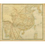A map of China and the Birman Empire, published by Baldwin and Craddock, along with three further