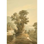 James Bourne (1773-1854), 'Southampton from Hythe', watercolour, 13" x 9", along with a