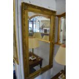 A good large modern decorative gilt framed mirror.