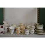 Various part tea services.