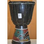 An African drum.