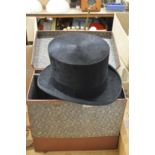 A boxed top hat.