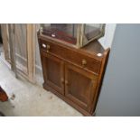 An oak cupboard.