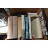 A box of books.