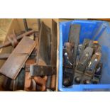 A good collection of woodworking tools to include planes etc.