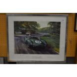 Michael Turner "Le Mans" limited edition colour print, pencil signed.