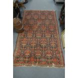 A Persian rug.