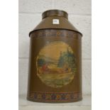 A tea canister.