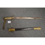 A George III Naval dirk.