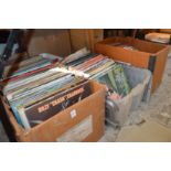 A large quantity of Country & Western LP records.