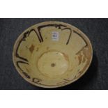 An early eastern painted pottery bowl.
