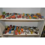 A good collection of diecast toys and planes.