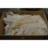 A box of lace and linen.