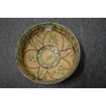 An early eastern painted pottery bowl.