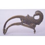 AN INDIAN BETEL NUT CUTTER, 17.5cm long.