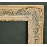 A 20th Century composition gilt frame, rebate size 30" x 40", (77 x 102 cm).