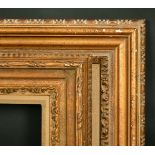 A 20th Century composition frame, rebate size, 14" x 17.75" (36 x 45 cm) along with a similar