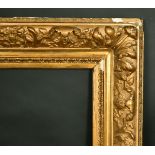 A 19th Century Barbizon frame, rebate size 17" x 29", (43 x 73cm).
