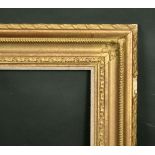 A 20th Century composition frame, rebate size 20" x 24" (51cm x 61cm).