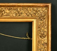 A 19th Century foliate composition frame, 20" x 16" would take 50 x 40cm.