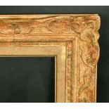 An early 20th Century carved Montparnasse frame, rebate size would just fit, 20" x 24", (51 x