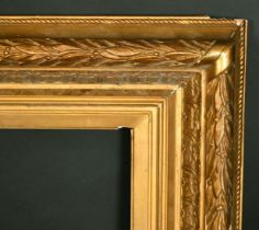 An early 20th Century gilt composition frame, rebate size 20" x 29.5", (50 x 75cm).