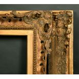 A Chippendale style frame, 24 x 18 along with an early 20th Century composition frame, 24" x 20", (