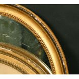 Two 19th Century oval frames, one 18.5" x 15", the other 16" x 13", (A/F).