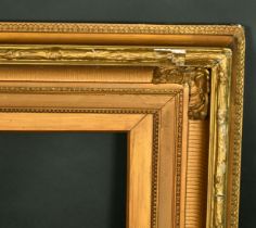 Two 19th Century gilt composition frames, rebate 16" x 24" the other 18" x 26".