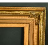 Two 19th Century gilt composition frames, rebate 16" x 24" the other 18" x 26".