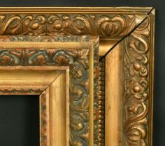 Two 20th Century gilt composition frames, one 14.5" x 14.5", the other 10" x 14".