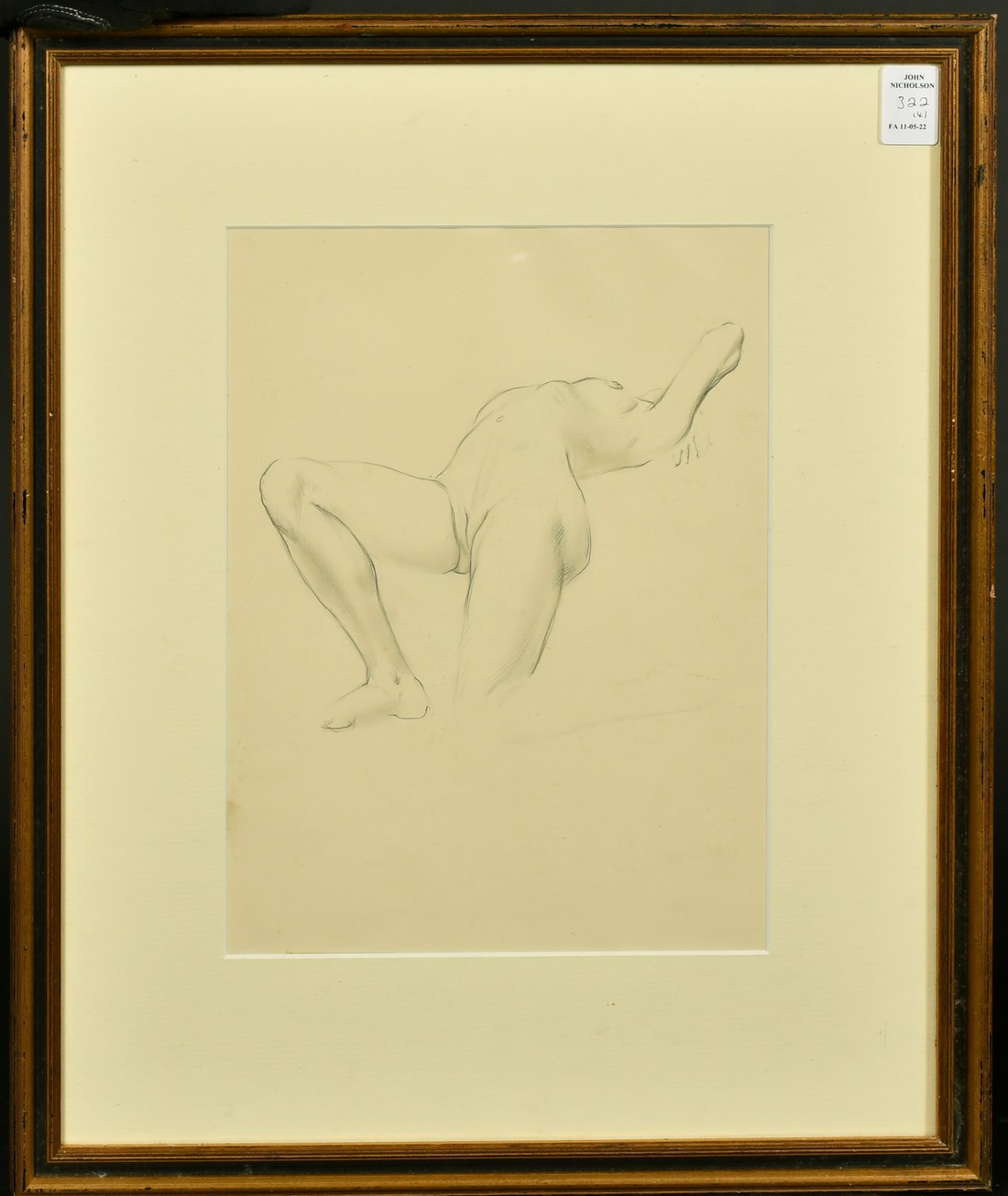 Henry Cotterill Deykin (1905-1989) British, a collection of four framed studies of a female nude, - Image 5 of 9
