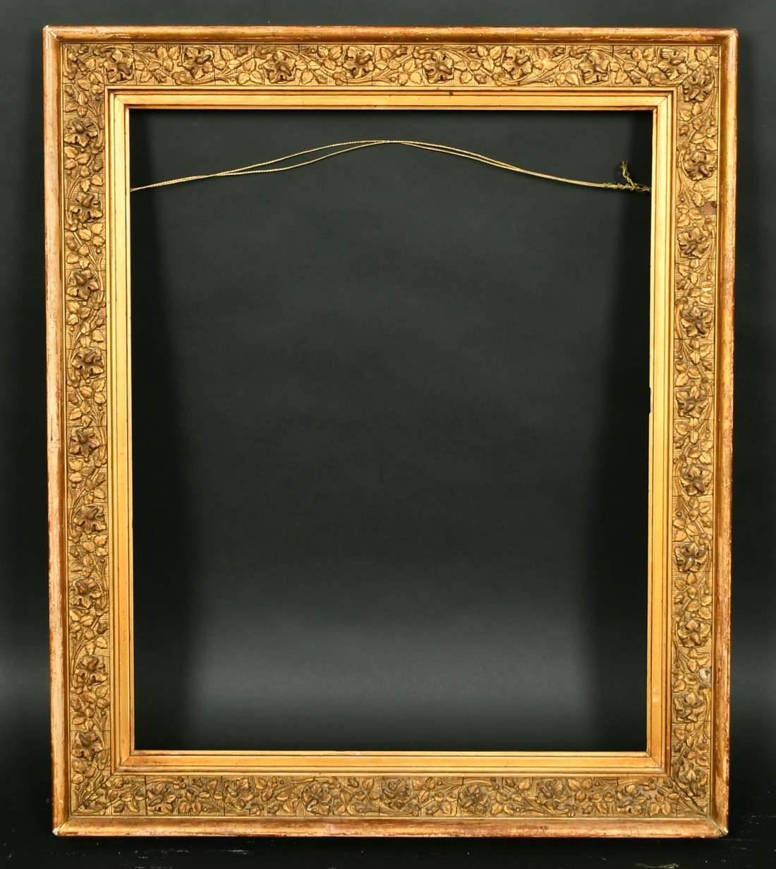 A 19th Century foliate composition frame, 20" x 16" would take 50 x 40cm. - Image 2 of 2