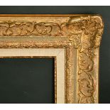 A 20th Century gilt composition frame, rebate size 25.5" x 32", (65 x 81cm).