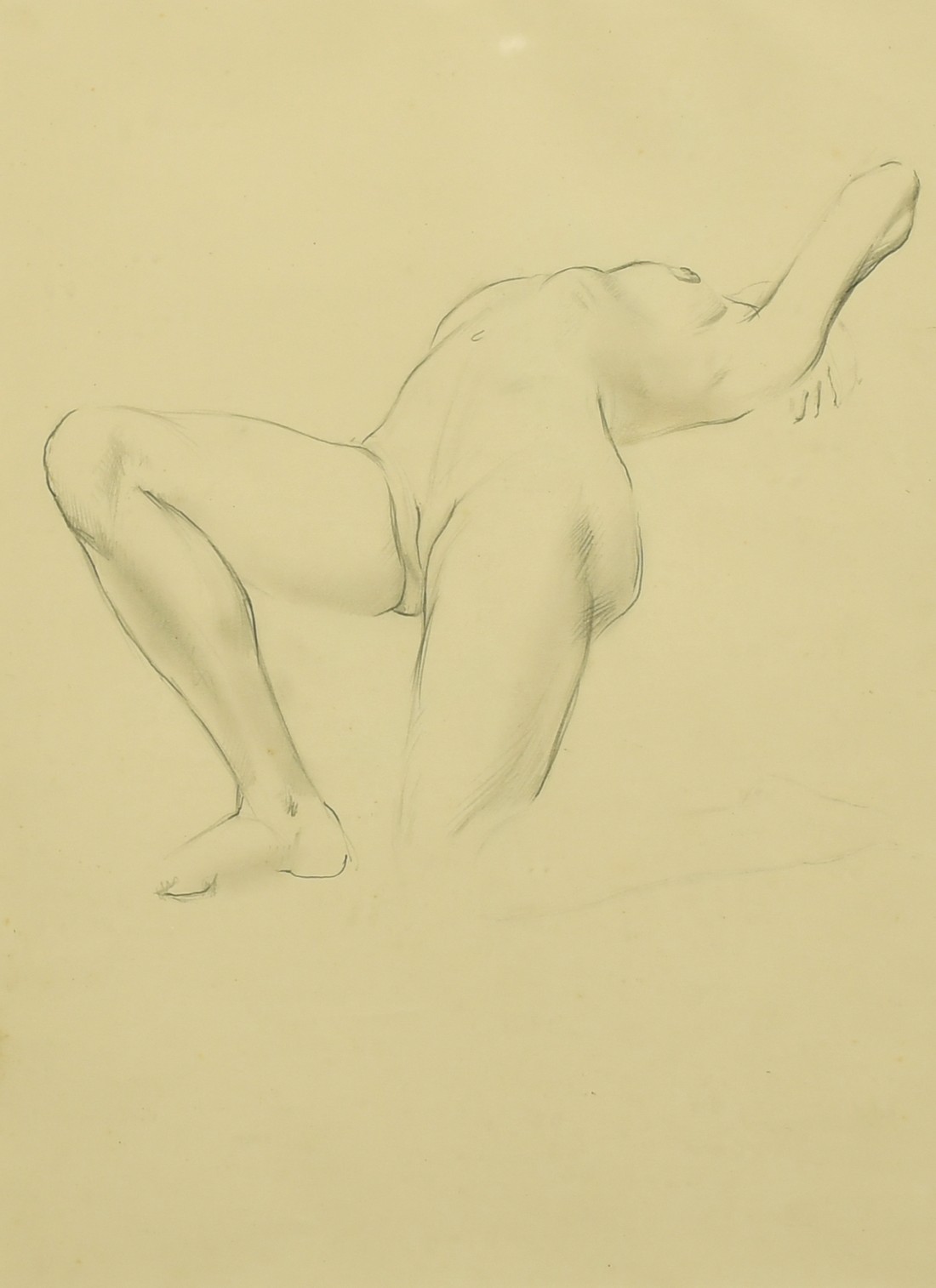 Henry Cotterill Deykin (1905-1989) British, a collection of four framed studies of a female nude, - Image 8 of 9