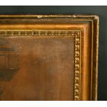 An early 19th Century hollow frame, rebate size 20.5" x 28.5".