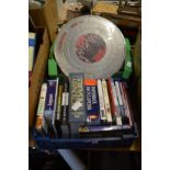 Various books, a 50th Anniversary collector's tin for Cannes 1997 etc.