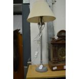A table lamp.