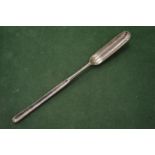 A George III marrow scoop, London 1791, Peter and Ann Bateman.