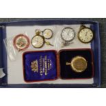 Various pocket watches etc.