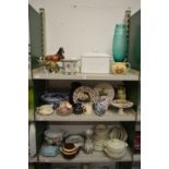 A quantity of household china etc.