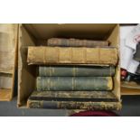 Leatherbound books to include the works of Shakespeare.