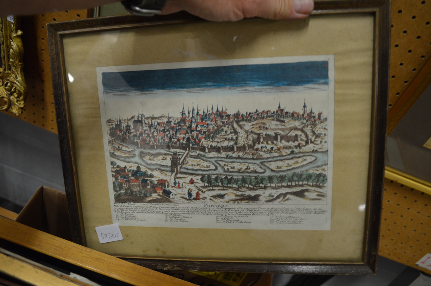 A box of pictures to include maps, engravings etc. - Image 9 of 9