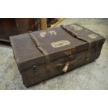 A large suitcase / trunk.