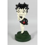 A CAST IRON BETTY BOOP. 13ins.