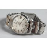 A GENTLEMAN'S TUDOR STEEL WRISTWATCH AND BRACELET PRINCE OYSTERDATE. No. 357.