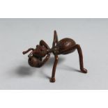 A JAPANESE BRONZE ANT. 2ins